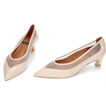 Zapato de salón ANGEL ALARCON Oceane 25052 IVORY