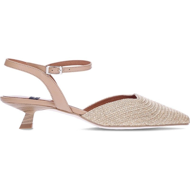 Zapato de salón ANGEL ALARCON Lea 25057 NATURAL