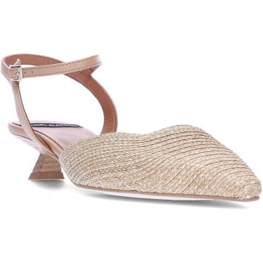 Zapato de salón ANGEL ALARCON Lea 25057 NATURAL