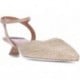 Zapato de salón ANGEL ALARCON Lea 25057 NATURAL