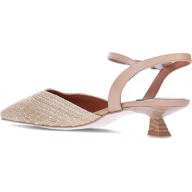 Zapato de salón ANGEL ALARCON Lea 25057 NATURAL