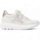Deportiva para mujer Wonders A-4002 Samira PLATA