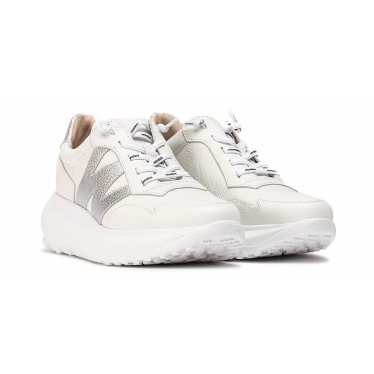 Deportiva para mujer Wonders A-4002 Samira PLATA