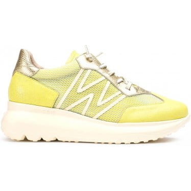 Deportivas para mujer Wonders Azure A-4001 CYBER_PLATINO