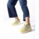 Deportivas para mujer Wonders Azure A-4001 CYBER_PLATINO