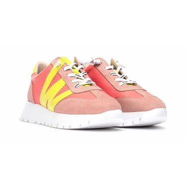 Deportiva para mujer Wonders A-2476 Racer CORAL
