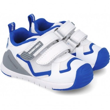Deportivas niño BIOMECANICS Primeros pasos 252133 BLANCO_AZUL_B057