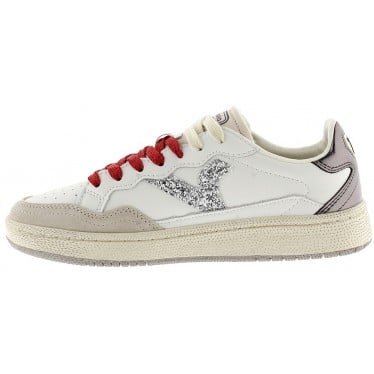 Deportivas Victoria 8806103 Smash Metal Glitter BLANCO