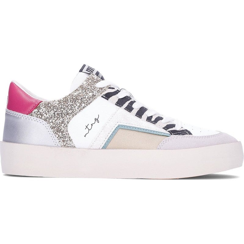 Zapatillas para mujer MTNG Lauper 60843 GOLDY_WHITE