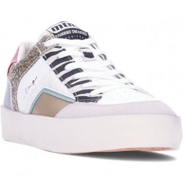 Zapatillas para mujer MTNG Lauper 60843 GOLDY_WHITE