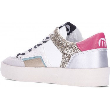 Zapatillas para mujer MTNG Lauper 60843 GOLDY_WHITE
