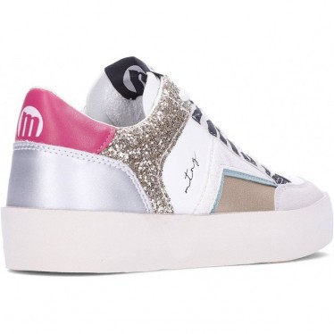 Zapatillas para mujer MTNG Lauper 60843 GOLDY_WHITE