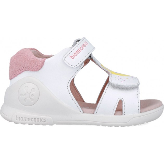 Sandalias para chica Biomecanics 252140 Twin Biogateo BLANCO Sandalias para chica Biomecanics 252140 Twin Biogateo BLANCO