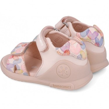 Sandalia para niña Biomecanics 252141 Estampado Biogateo open toe COTTON_A779