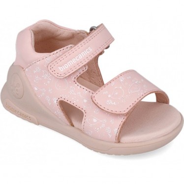Sandalias para niña Biomecanics 252143 Biogateo open toe Estampado ROSA_A032