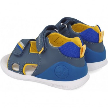 Sandalias para chico Biomecanics 252147 Biogateo open toe PETROL_A556