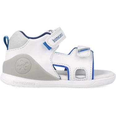 Sandalias para chico Biomecanics 252147 Biogateo open toe BLANCO_B050