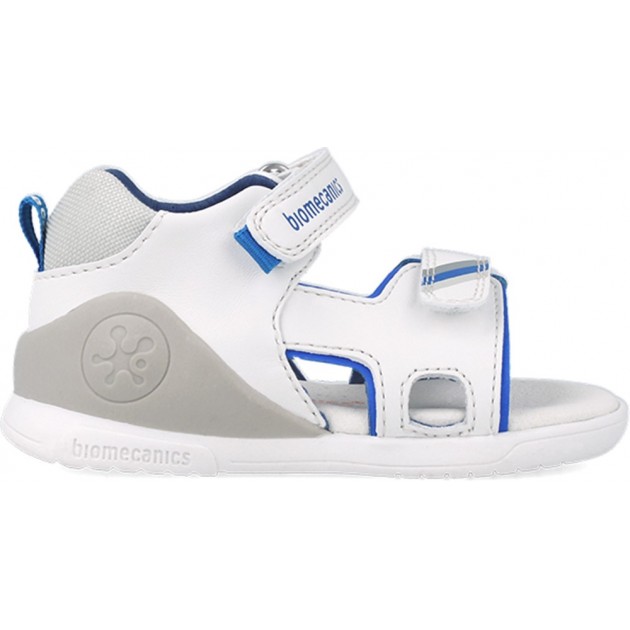 Sandalias para chico Biomecanics 252147 Biogateo open toe BLANCO_B050