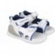 Sandalias para chico Biomecanics 252147 Biogateo open toe BLANCO_B050