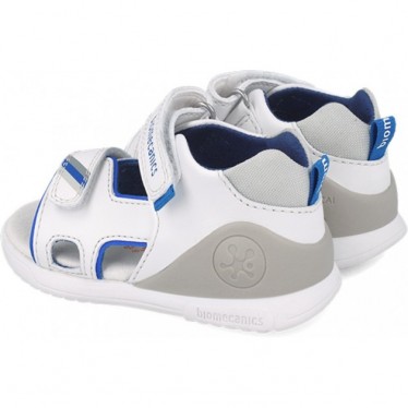 Sandalias para chico Biomecanics 252147 Biogateo open toe BLANCO_B050