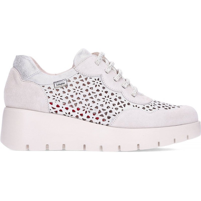 Zapatilla para mujer CALLAGHAN Amal 32121 MARFIL_PLATINO