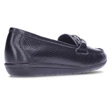 Mocasin de mujer 24 HORAS 26456 NEGRO