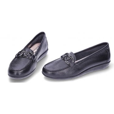 Mocasin de mujer 24 HORAS 26456 NEGRO