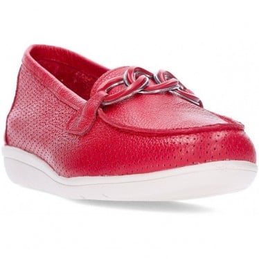 Mocasin de mujer 24 HORAS 26456 RED