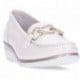 Mocasín de piel para mujer 24 HORAS 26410 LINO