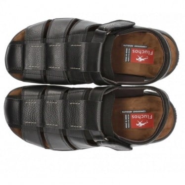 SANDALIAS DE HOMBRE FLUCHOS F0533 DOZER SALVATE NEGRO