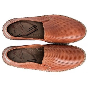 FLUCHOS 8674 LUXE SURF BAHAMAS MOCASIN HOMBRE COTTO_TAUPE