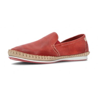 FLUCHOS 8674 LUXE SURF BAHAMAS MOCASIN HOMBRE WHITE_RED