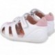 Sandalias para niña Biomecanics 252166 Twin BLANCO_ROSA_D113