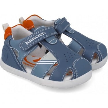 Sandalias para niño primeros pasos Biomecanics 252169 Urban PETROL_A556