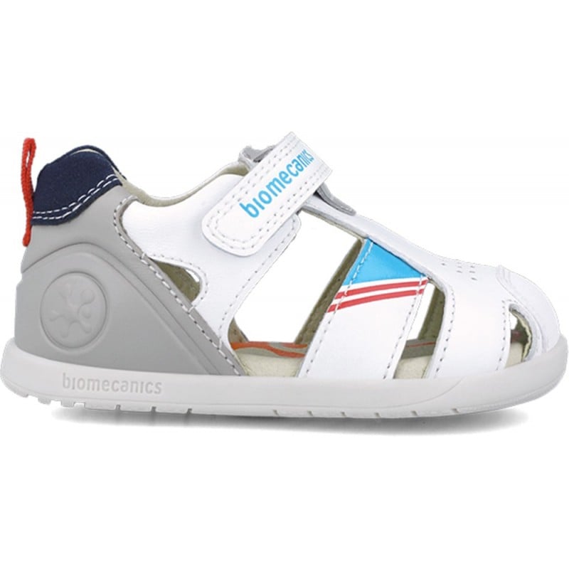 Sandalias para niño primeros pasos Biomecanics 252169 Urban BLANCO_C050