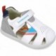 Sandalias para niño primeros pasos Biomecanics 252169 Urban BLANCO_C050