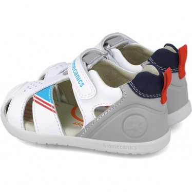 Sandalias para niño primeros pasos Biomecanics 252169 Urban BLANCO_C050