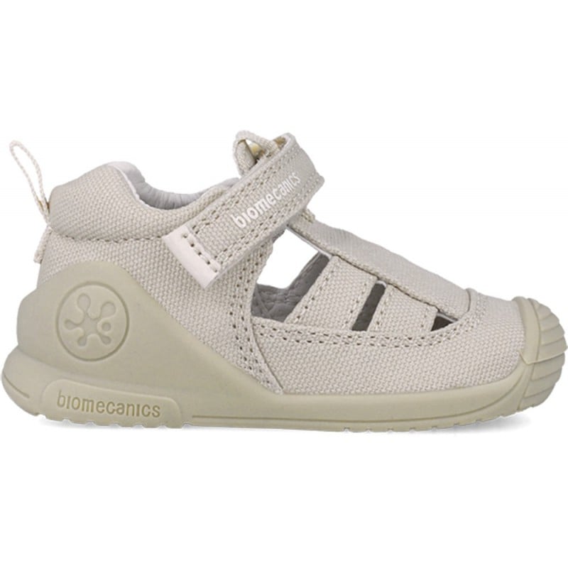 Sandalias de lona para bebé Biomecanics 252174 Biogateo BEIGE_B103