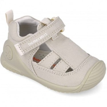 Sandalias de lona para bebé Biomecanics 252174 Biogateo BEIGE_B103
