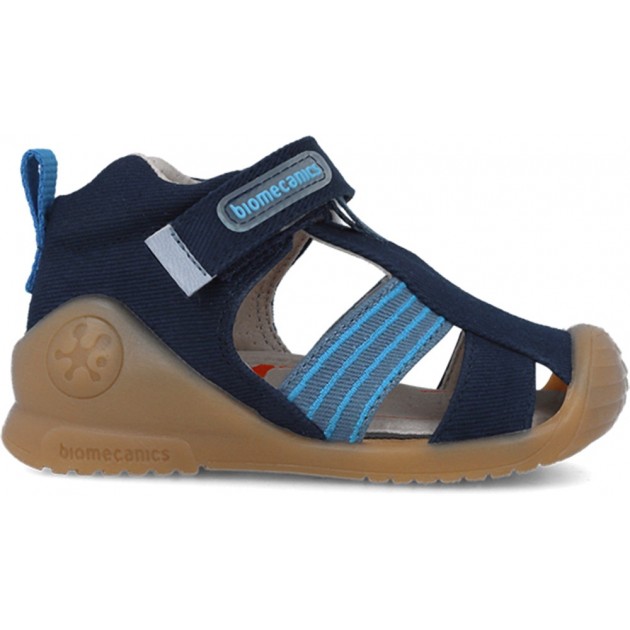 Sandalia para bebé Biomecanics 252175 Urban Biogateo AZUL_MARINO_A089