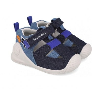 Sandalias para bebé Biomecanics 252176 Urban Biogateo AZUL_MARINO_A089