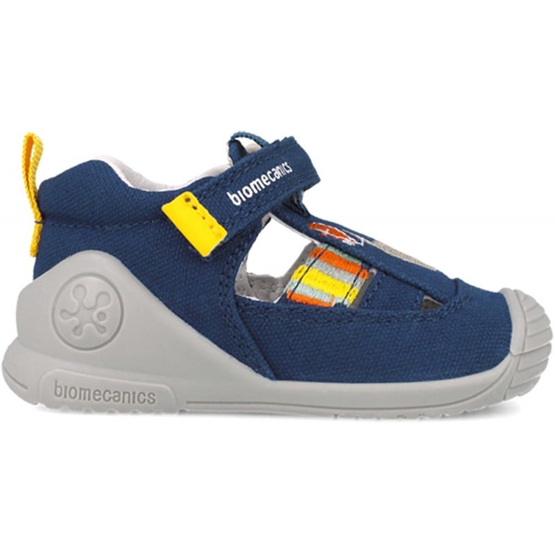 Sandalias para bebé Biomecanics 252178 Twin Biogateo AZUL_MARINO_A089
