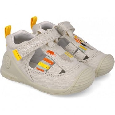 Sandalias para bebé Biomecanics 252178 Twin Biogateo BEIGE_B103