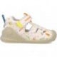 Sandalias para bebé Biomecanics 252179 Estampado Biogateo BLANCO_B050