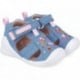Sandalias para niña Primeros pasos Biomecanics 252183 Helado INDIGO_A631