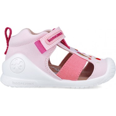Sandalias para niña Primeros pasos Biomecanics 252183 Helado ROSA_B032