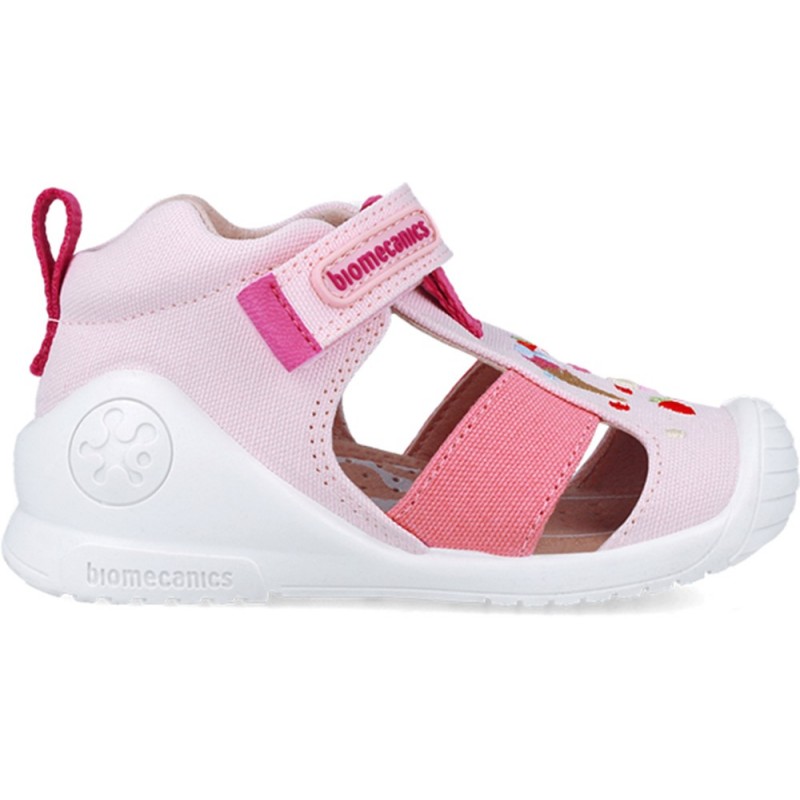 Sandalias para niña Primeros pasos Biomecanics 252183 Helado ROSA_B032
