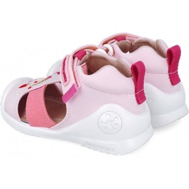 Sandalias para niña Primeros pasos Biomecanics 252183 Helado ROSA_B032
