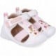 Sandalias para niña Primeros pasos Biomecanics 252183 Helado BLANCO_C050
