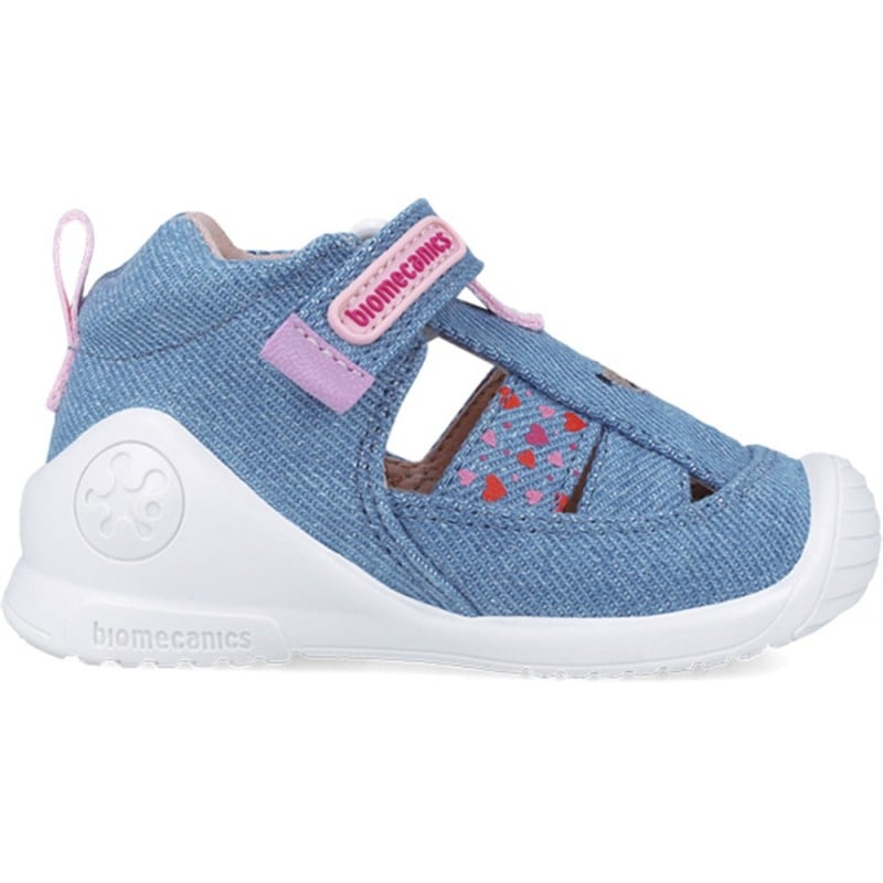Sandalia para niña Biomecanics 252184 Twin Primeros pasos INDIGO_A631
